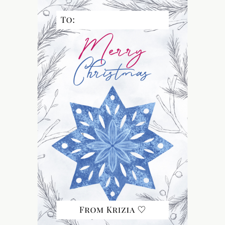 Holiday Gift Tag | HL-GT-015