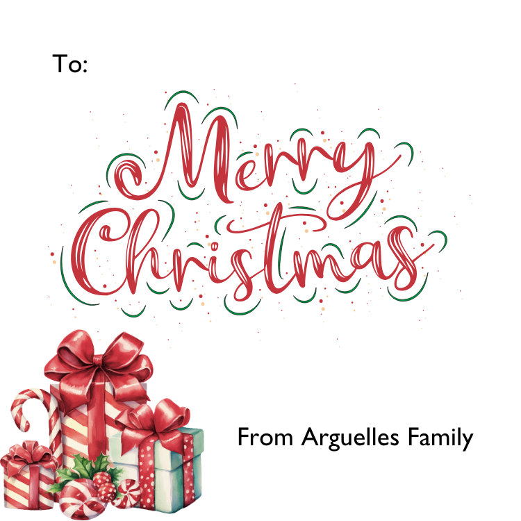 Holiday Gift Tag | HL-GT-002