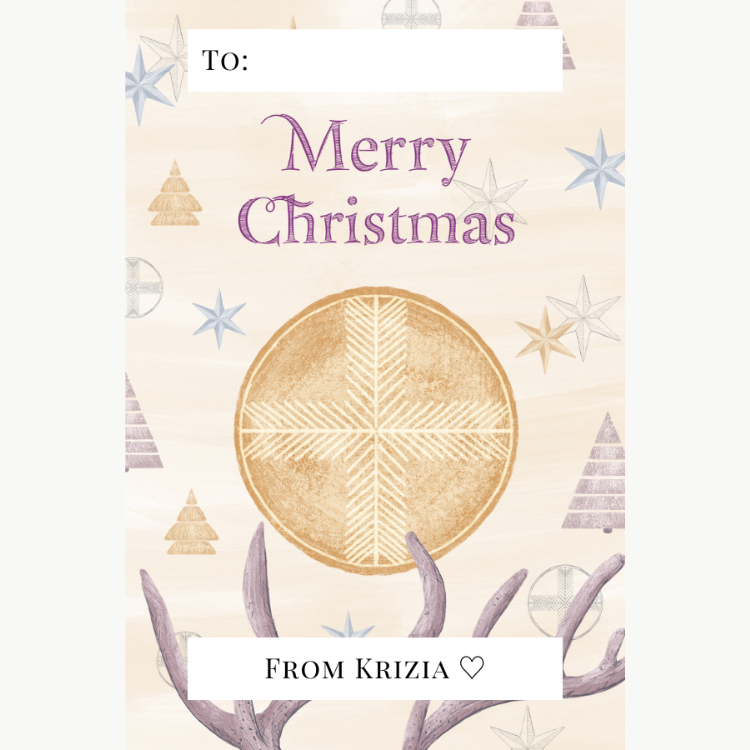Holiday Gift Tag | HL-GT-014