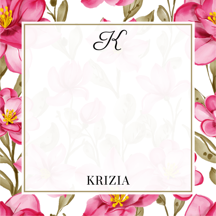 Floral & Greenery Gift Tag | FG-GT-001