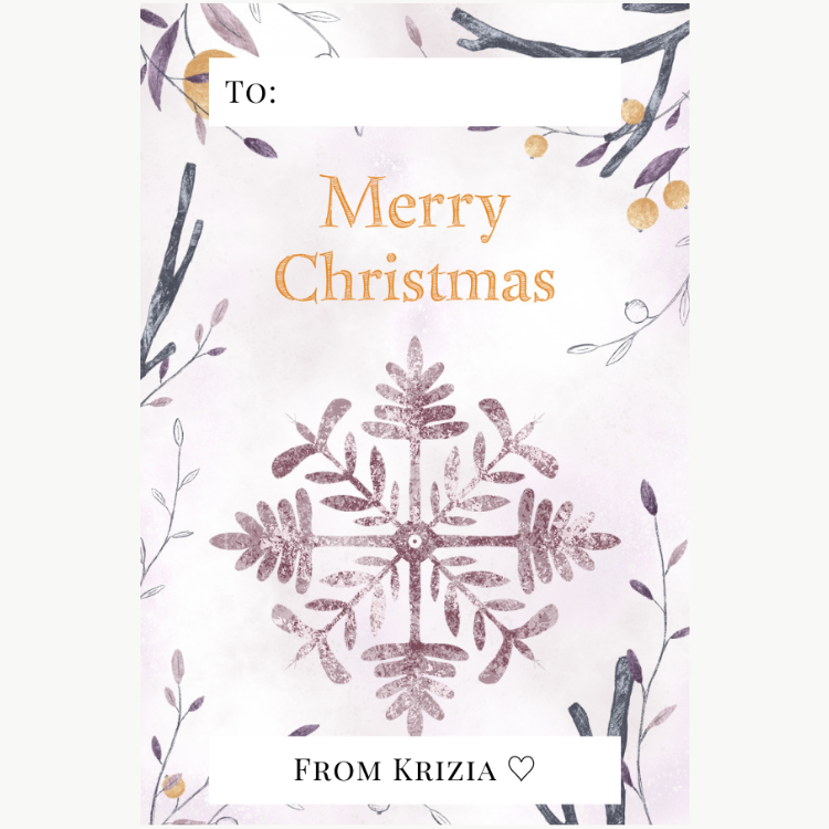 Holiday Gift Tag | HL-GT-016