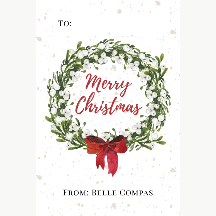 Holiday Gift Tag | HL-GT-028