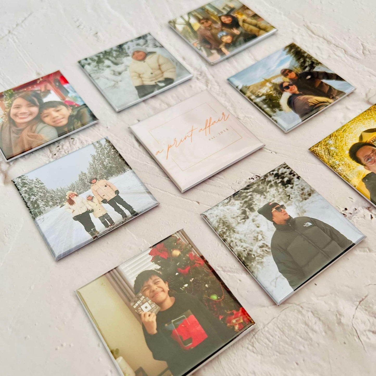 Custom Square Photo Magnets