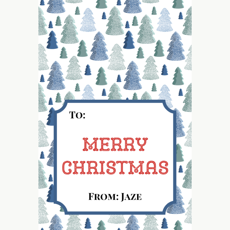 Holiday Gift Tag | HL-GT-045