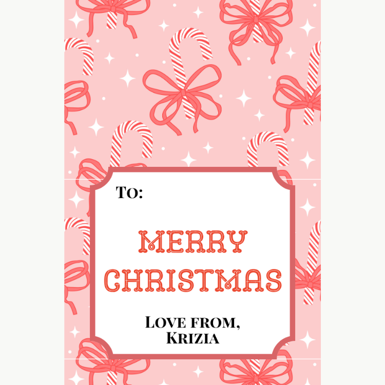 Holiday Gift Tag | HL-GT-047