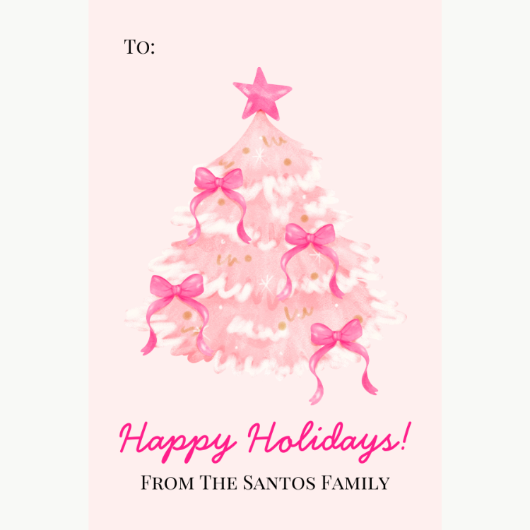 Holiday Gift Tag | HL-GT-032