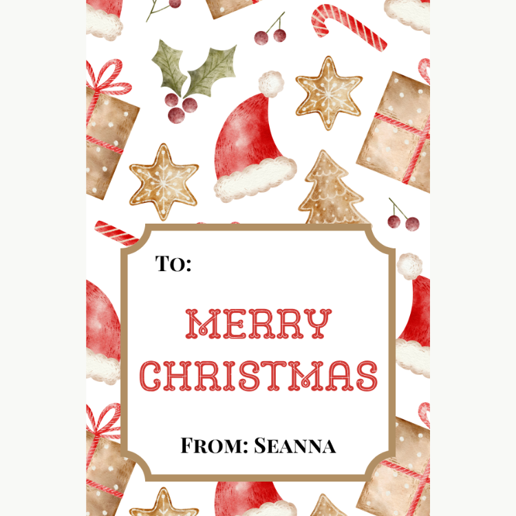 Holiday Gift Tag | HL-GT-046