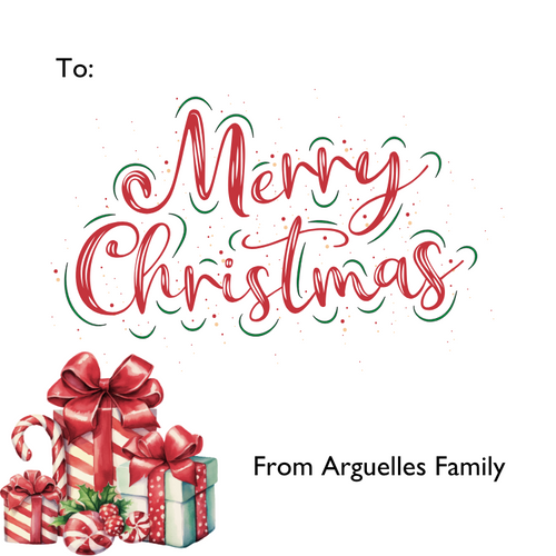 Holiday Gift Tag | HL-GT-002