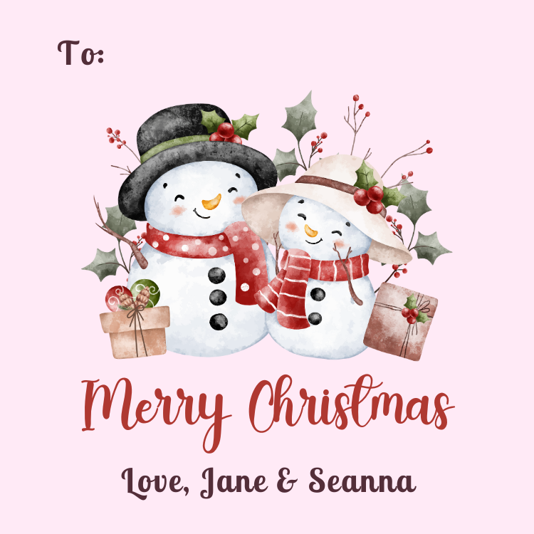 Holiday Gift Tag | HL-GT-024