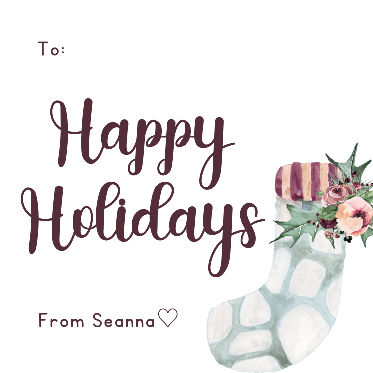 Holiday Gift Tag | HL-GT-021
