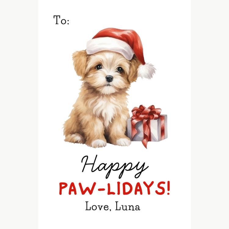 Holiday Gift Tag | HL-GT-038