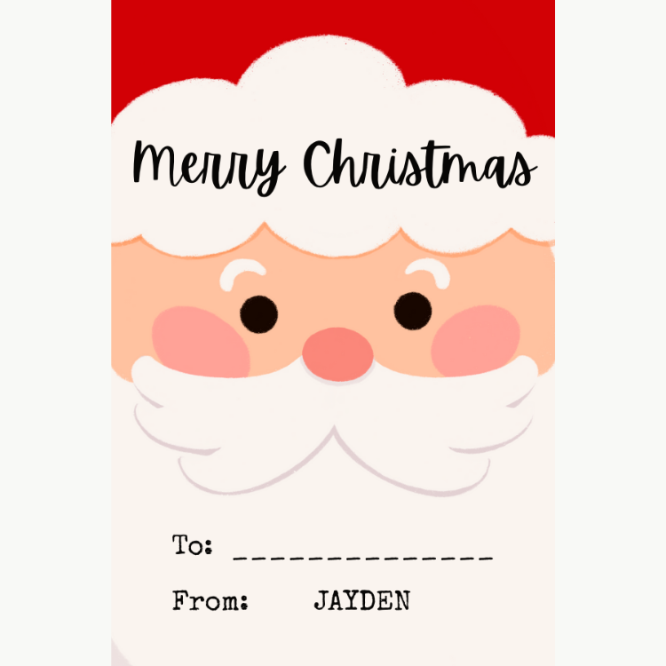 Holiday Gift Tag | HL-GT-017